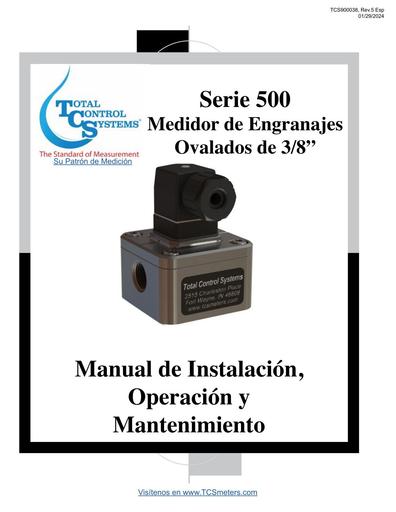 TCS 900038 500-380 Manual Rev 5 Esp