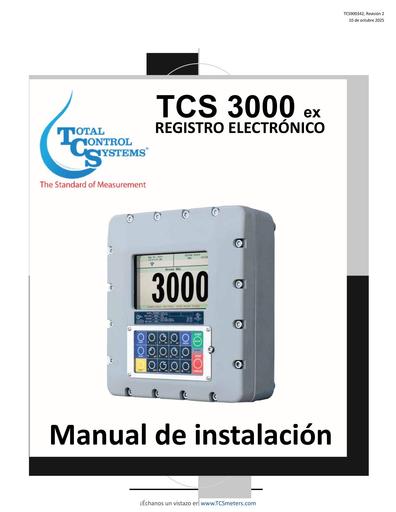 TCS 3000 EX Installation Manual Esp